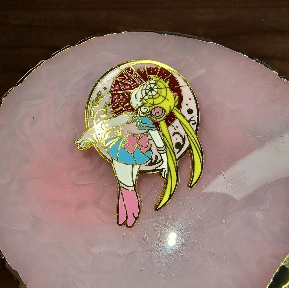 Women’s Jewelry Pretty Magical Sailor Moon Enamel Pin Anime Manga Series
